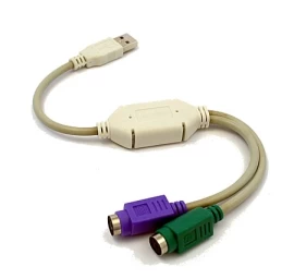 Adapter USB-&gt;2xPS/2