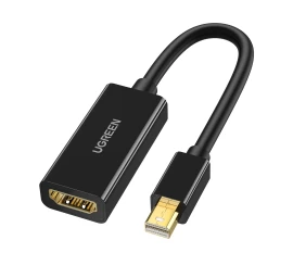 Adapterio Kabelis Mini Dp Displayport - Hdmi 4k Juodas