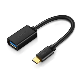 Adapterio Kabelis Otg Iš Usb 3.0 į Usb-c - Juodas