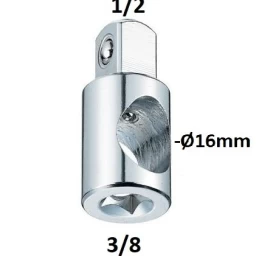 Adapteris 3 krypčių 3/8 - 1/2