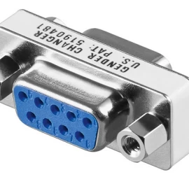 Adapteris Akyga D-sub 9-pin - D-sub 9-pin D-sub 9-pin (lizdas) - D-sub 9-pin (lizdas) Ak-ad-16