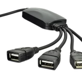 Adapteris Akyga Usb 2.0 - 4x Usb 2.0 Ak-ad-13 Usb 2.0 Type A - 4 X Usb 2.0 Type A