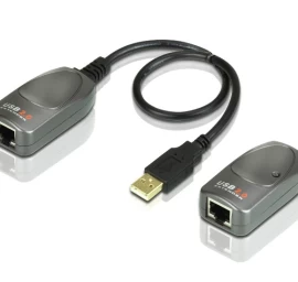 Adapteris Aten Uce260-a7-g Usb-a (vyriškas) + Rj-5 - Usb-a (moteriškas) + Rj-45