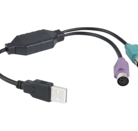 Adapteris Gembird Uaps12-bk Usb - 2x Ps/2