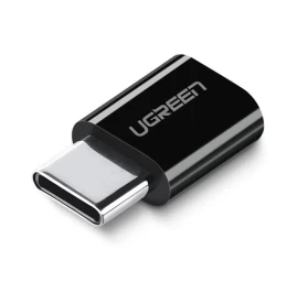 Adapteris Iš Micro Usb į Usb-c - Juodas