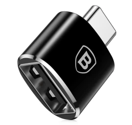 Adapteris Iš Usb į Usb-c Otg Jungtį - Juodas
