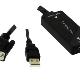 Adapteris Logilink Hdmi - Vga + Audio Hdmi (išvestis) - Vga (įvestis) + Audio Cv0060