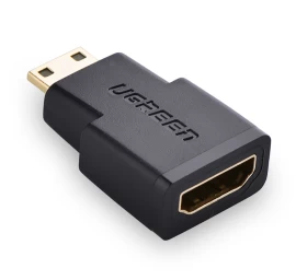 Adapteris Mini Hdmi (vyriškas) - Hdmi (moteriškas) - Juodas