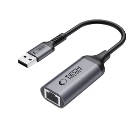 Adapteris Usb-a - Ethernet Rj45 1000mbps - Juodas