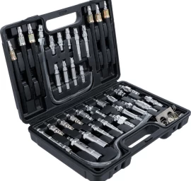 Adapterių rinkinys | automatinės pavarų dėžės alyvos keitimo ir plovimo agregatui (BGS 7082) | 35 vnt. (7082-1)