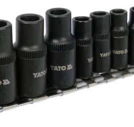 Adapterių rinkinys sriegikliams | 6,3 mm (1/4) / 10 mm (3/8) | 10 vnt. (YT-29280)