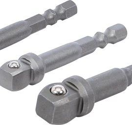 Adapterių rinkinys su šarnyrais | 6.3 mm (1/4) | 3 vnt. (9162)