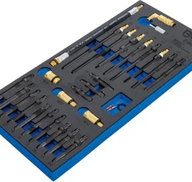 Adapterių rinkinys suspaudimo ir slėgio nuotėkio testeriams | 30 vnt. (6960)