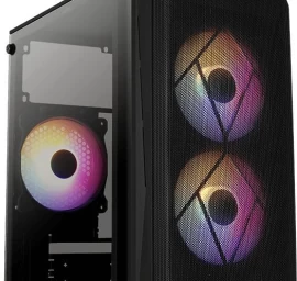 AeroCool CS-107 BLACK   ARGB USB 3.0 Mini Tower