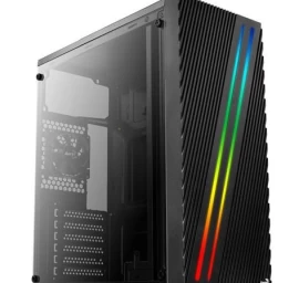AeroCool Streak RGB     BLACK USB 3.0 Mid Tower