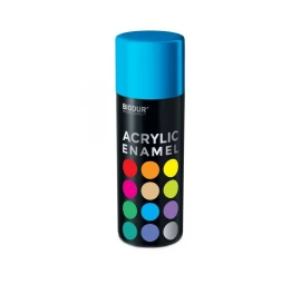 Aerozolinė emalė BIODUR Acrylic, 400ml šviesiai mėlyna sp.