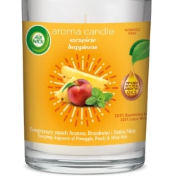 air Wick Didelė Dekoratyvinė žvakė laimė 220 G
