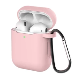 airpods 2 / airpods 1 Silikoninis Minkštas Dėklas Ausinėms + Raktų Pakabukas Rožinės Spalvos (d Dėklas) airpods 2 / airpods 1 Silikoninis Minkštas Dėklas Ausinėms + Raktų Pakabukas Rožinės Spalvos (d Dėklas)