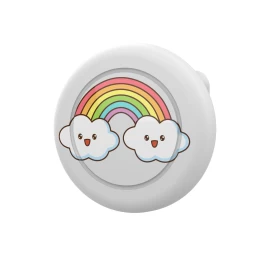 airtag Vietos Nustatymo Kaiščio Dėklas - Balta Vaivorykštė