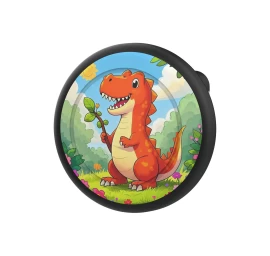 airtag Vietos Nustatymo Kaiščio Dėklas - Juodas Dinozauras