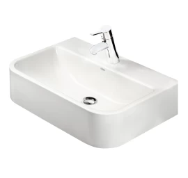 Akmens masės praustuvas PAA Samba, 70 cm Baltas