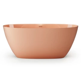 Akmens masės vonia PAA Perla 145x71 cm, glossy clay, VAPERL145/01