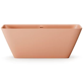 Akmens masės vonia PAA Quadro 159x70 cm glossy-clay