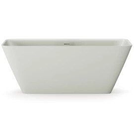 Akmens masės vonia PAA Quadro 159x70 cm glossy-fog