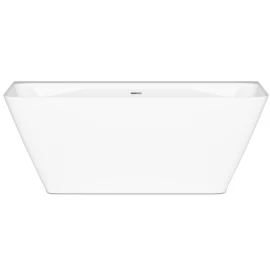 Akmens masės vonia PAA QUADRO WALL 160x75 cm, VAQUAWA/00