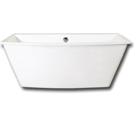 Akmens masės vonia PAA Step 170x90 cm Balta