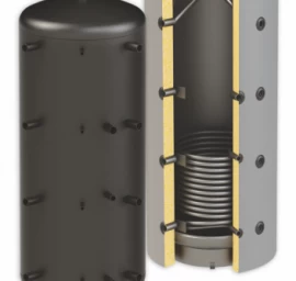 Akumuliacinė talpa Sun System PBM 800 su 1 gyvatuku, 800 l