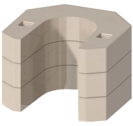 Akumuliacinių akmenų komplektas Romotop AKKUM 02