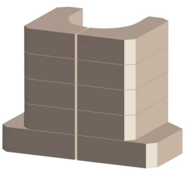 Akumuliacinių akmenų komplektas Romotop AKKUM 03