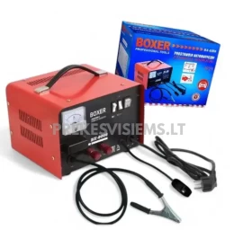 Akumuliatoriaus įkroviklis su užvedimo funkcija 1400W BOXER, BX8006