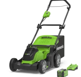 Akumuliatorinė vejapjovė Greenworks G40LM41K4, 40 V, 4,0 Ah, 41 cm, X2XX