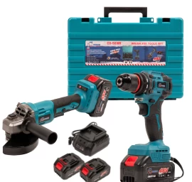 Akumuliatorinio kampinio šlifuoklio ir suktuvo rinkinys 48V, CD-5019B