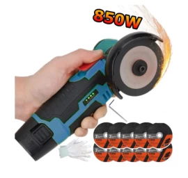 Akumuliatorinis kampinis šlifuoklis 21V Meister Tools, MS-694