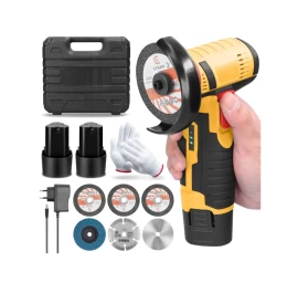 Akumuliatorinis kampinis šlifuoklis 21V Meister Tools, MS-695