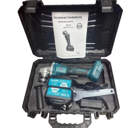 Akumuliatorinis kampinis šlifuoklis 48V 6Ah MEISTER TOOLS, MS-201