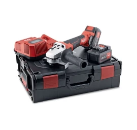 Akumuliatorinis kampinis šlifuoklis FLEX LB 125 18.0-EC/5.0 Set