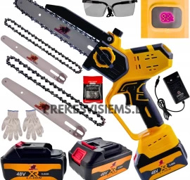 Akumuliatorinis mini grandininis pjūklas 650W BULLTEK, BT-6102