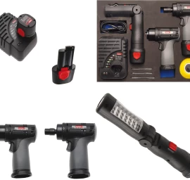 Akumuliatorinis poliravimo ir šlifavimo rinkinys | 8 vnt. (4019) (4019)