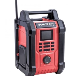 AKUMULIATORINIS RADIJAS SU BT WORCRAFT 20V LI-ION