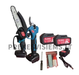 Akumuliatorinis šakų genėtuvas + sekatorius 48V Meister Tools, SR-125