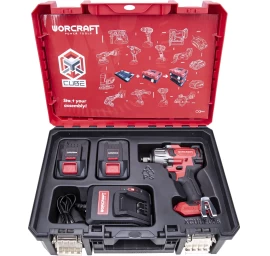 Akumuliatorinis smūginis suktuvas 1/2&#039;&#039; 850nm 20V LI-ION (XCUBE dėžė)