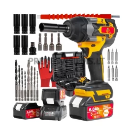 Akumuliatorinis smūginis veržliasukis su priedais MEISTER, MS-766