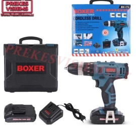 Akumuliatorinis suktuvas-gręžtuvas BOXER BX-172