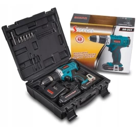 Akumuliatorinis suktuvas - gręžtuvas su kalimo funkcija 20.4V BOXER, SR-003