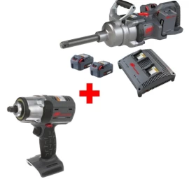 Akumuliatorinis veržliasukis INGERSOLL-RAND W9691-K4E-EU su priedu