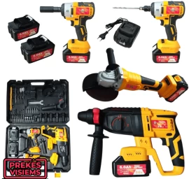 Akumuliatorinių įrankių rinkinys 88V MEISTER, MS-760